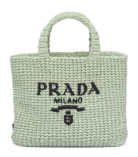 prada logo bag black|Prada crochet bag 2021.